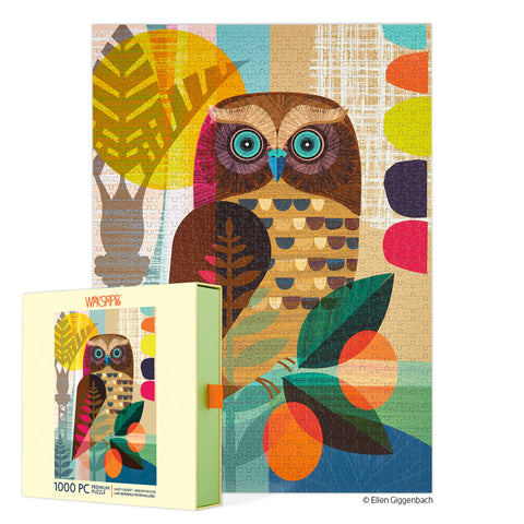 Ruru Owl 1000 Piece Puzzle