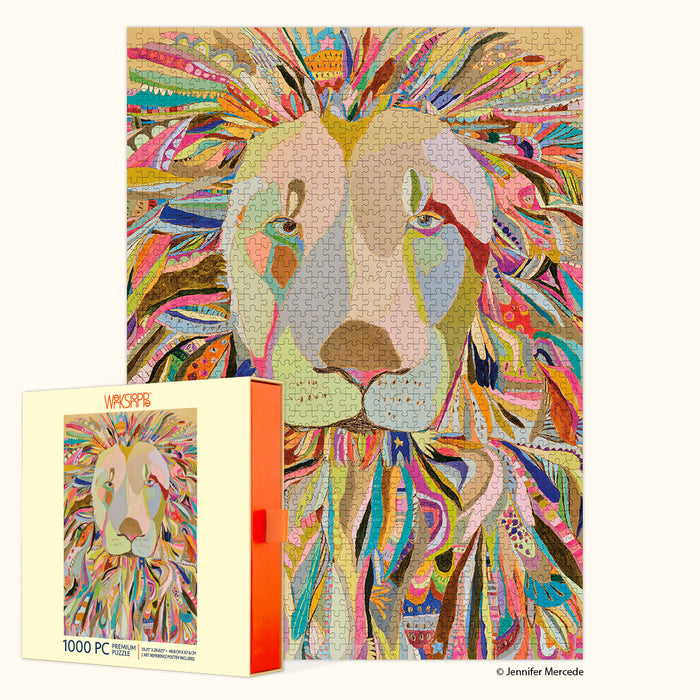 Majestic Lion 1000 Piece Jigsaw Puzzle