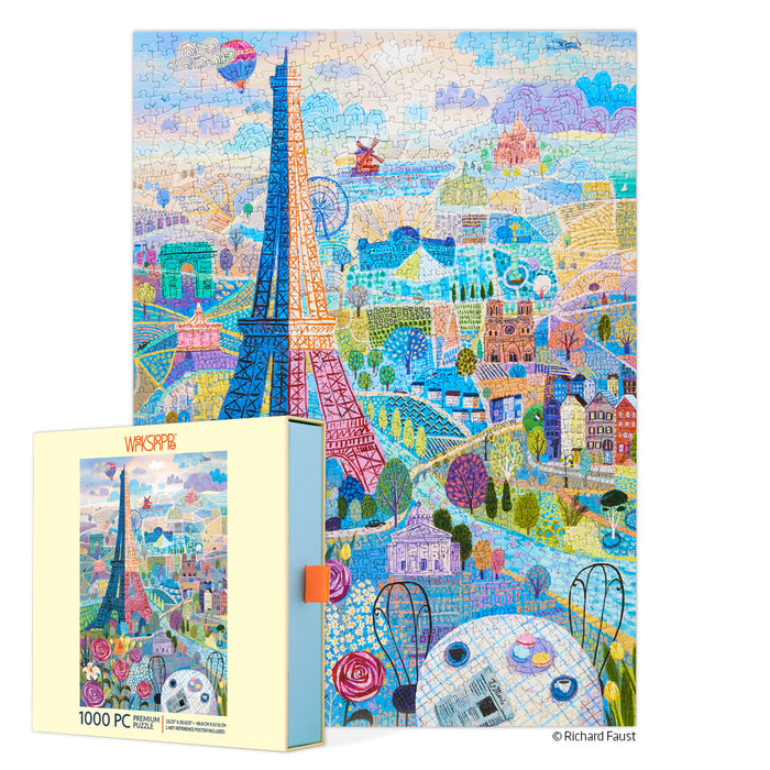 Paris 1000 Piece Jigsaw Puzzle