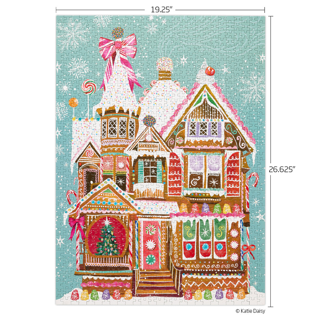 Gingerbread House 1000 Piece Puzzle