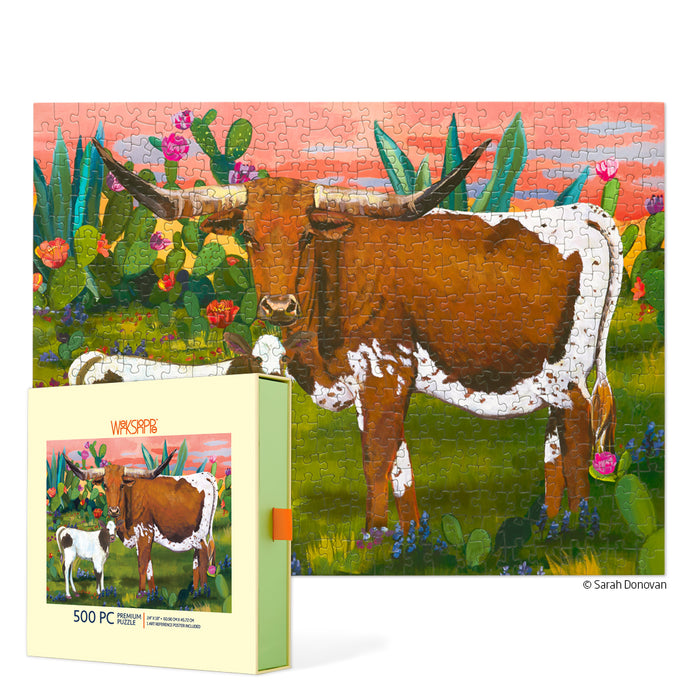 Longhorns 500 Piece Puzzle