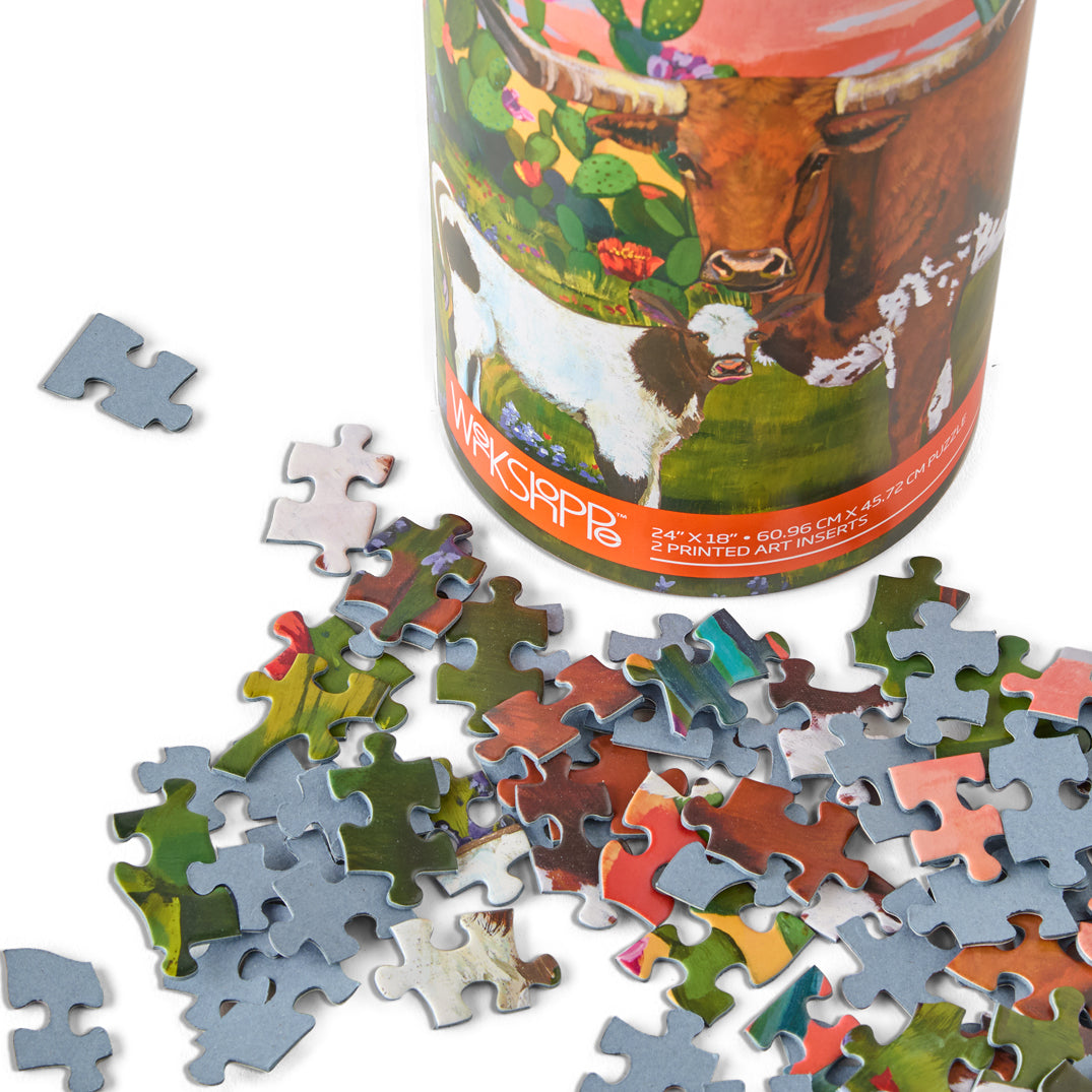 Longhorns 500 Piece Puzzle