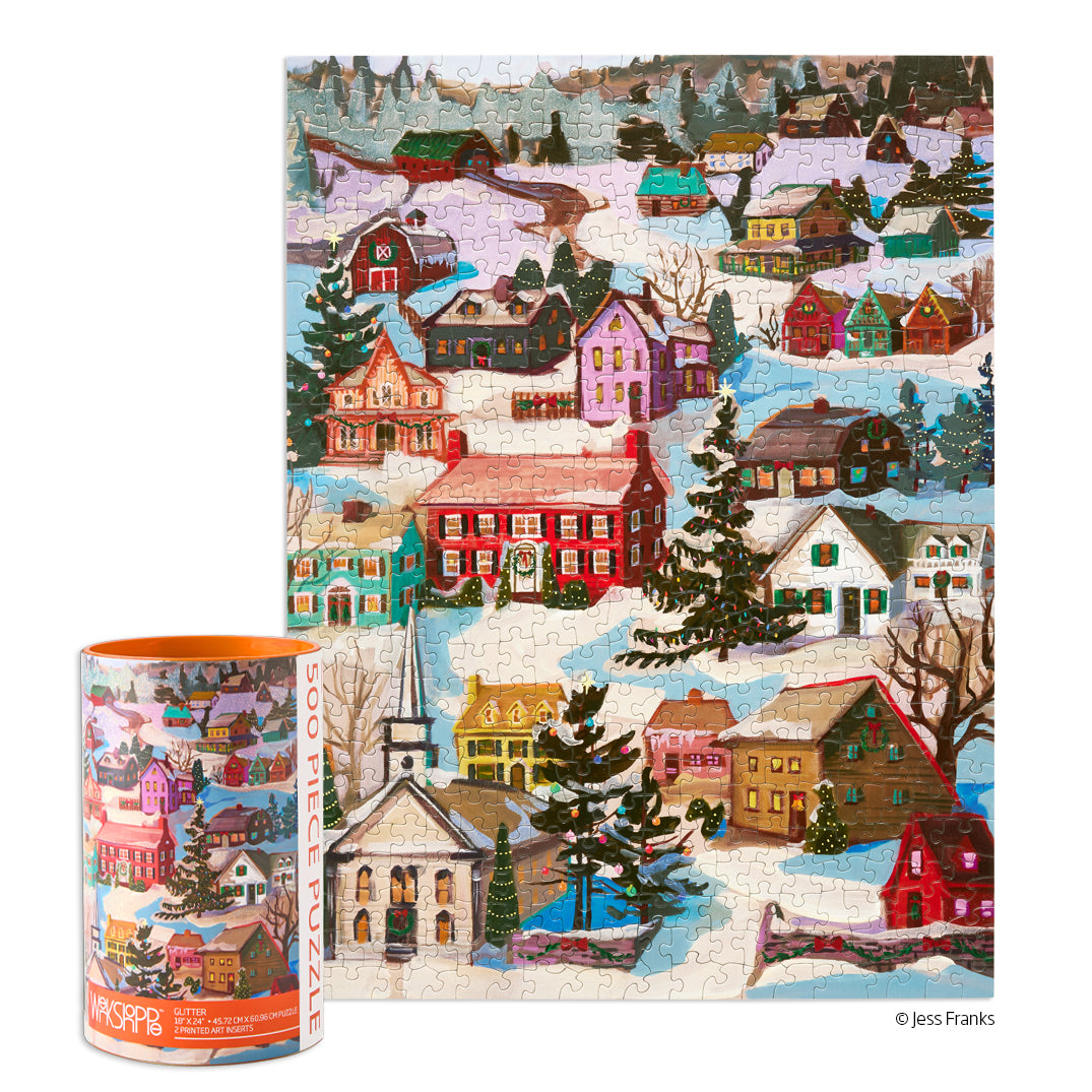 Winter Village 500 Piece Puzzle