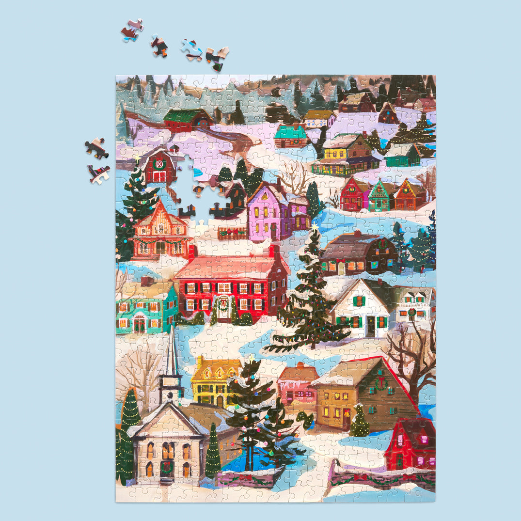 Winter Village 500 Piece Puzzle