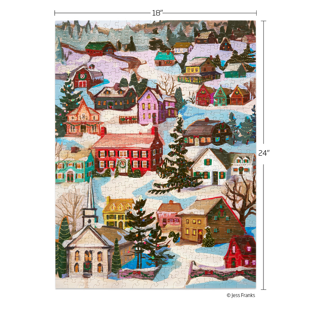 Winter Village 500 Piece Puzzle