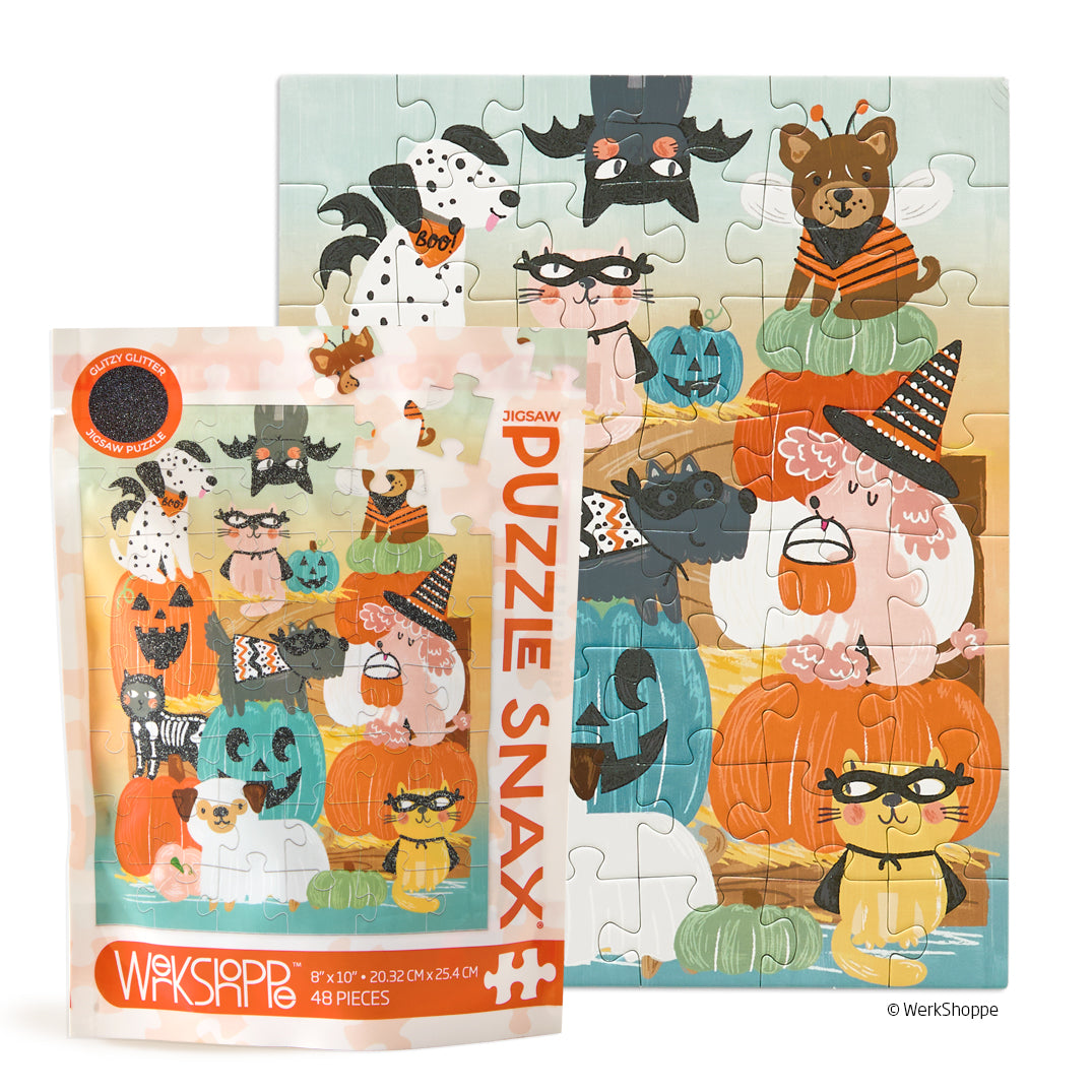 Pumpkin Patch 48 Piece Puzzle Snax