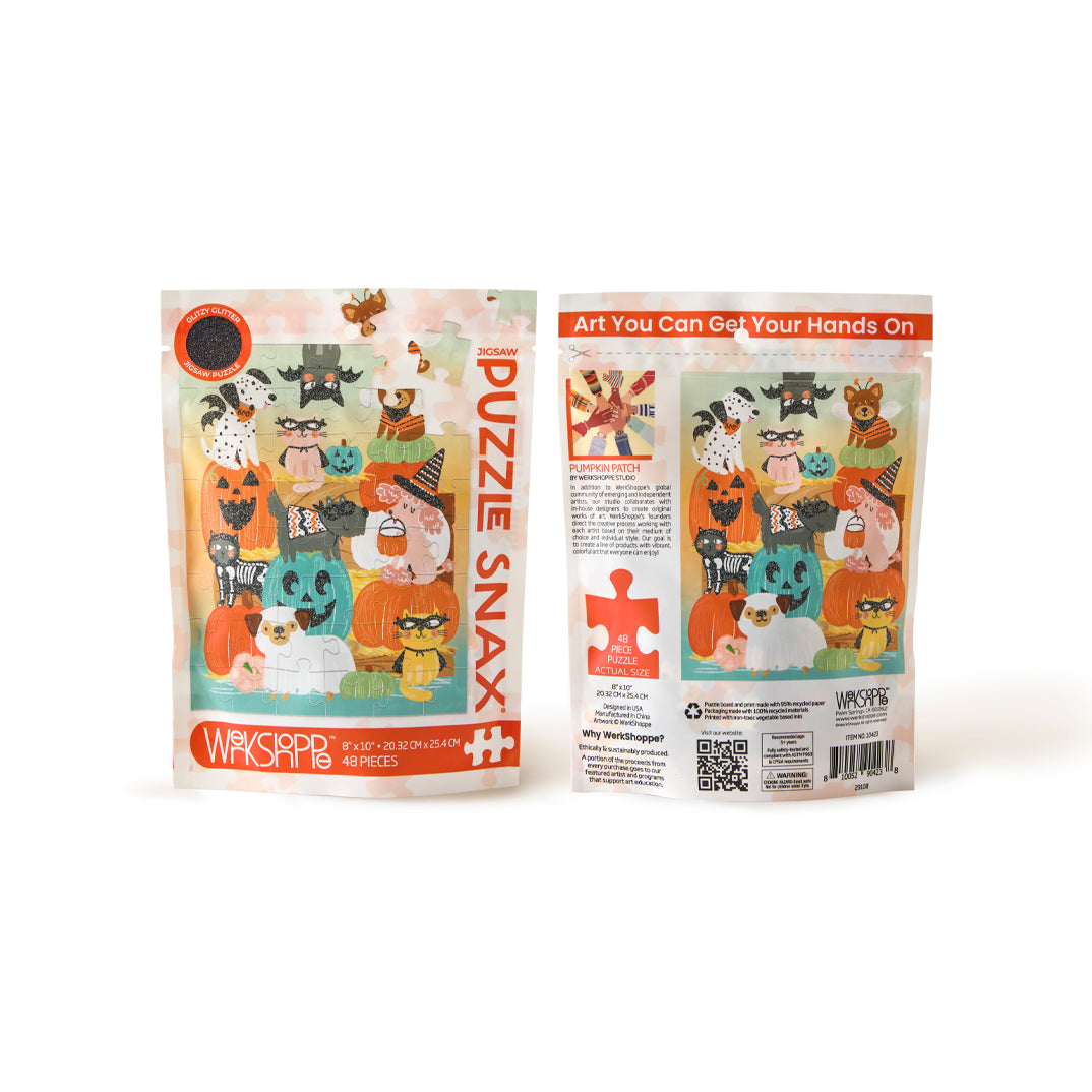 Pumpkin Patch 48 Piece Puzzle Snax