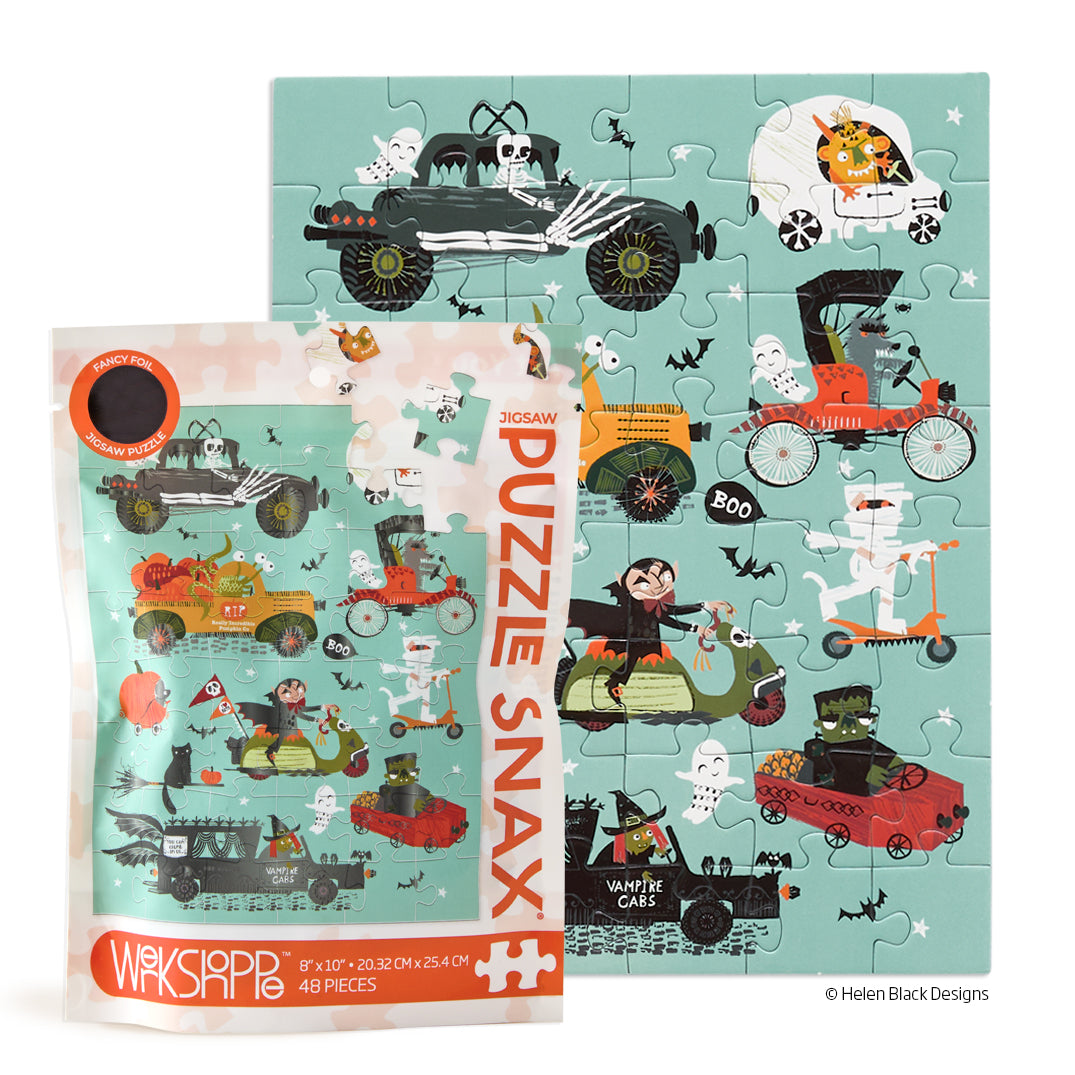 Monster Cars 48 Piece Puzzle Snax