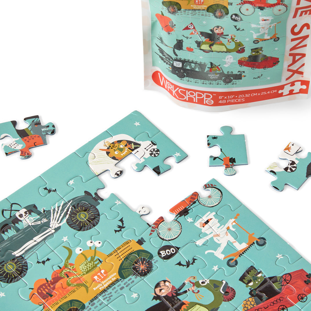 Monster Cars 48 Piece Puzzle Snax