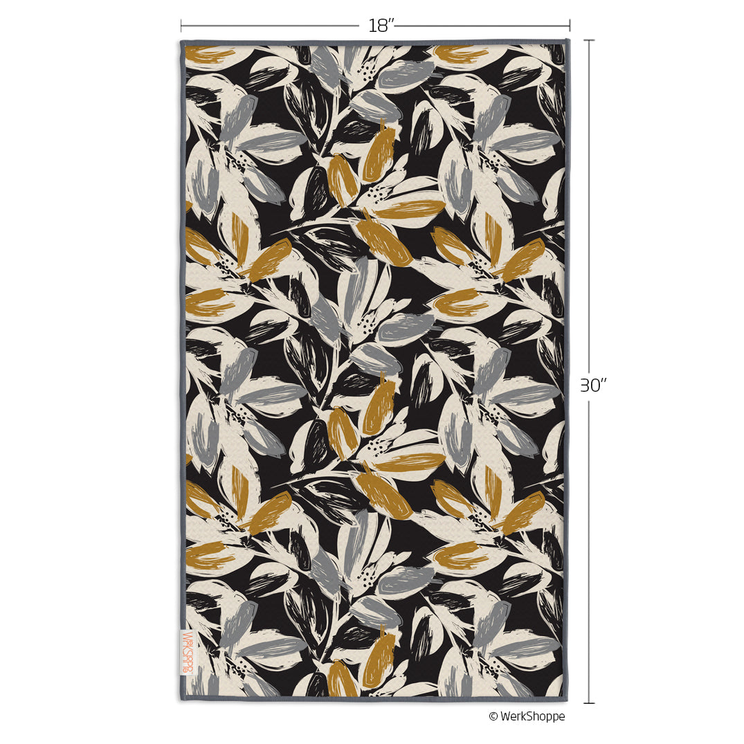 Leaf Tiles Microfiber Kitchen Towel