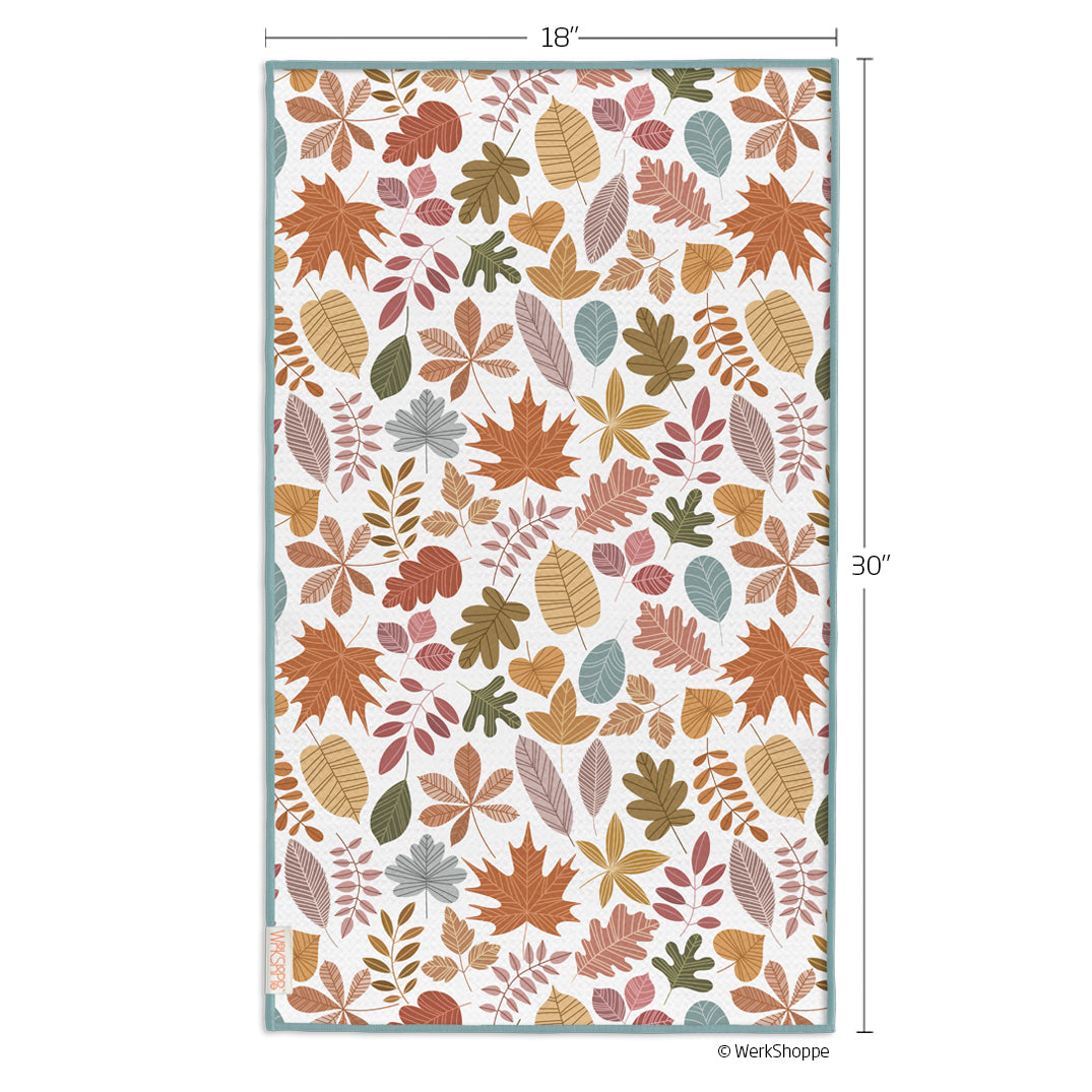 Leaf Impressions Microfiber Kitchen Towel