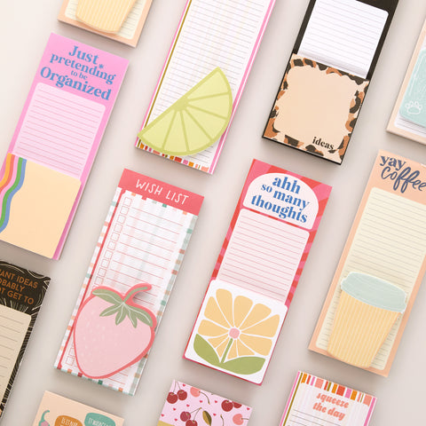 kitchen notepads, magnetic notepads, magnetic grocery list pads, magnetic notepad for fridge