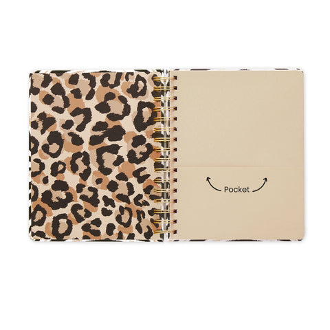 Savanna Spiral Notebook, animal print journal, tiger stripes,  spiral journals, spiral note book, spiral journal, wirebound notebook, spiral bound journal